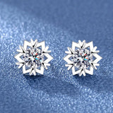 925 Silver Clear Crystal CZ Studs | Fashion Earrings | Gift for Girls