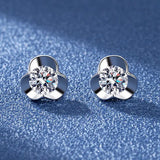 925 Silver Clear Crystal CZ Studs | Fashion Earrings | Gift for Girls