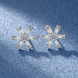 925 Silver Clear Crystal CZ Studs | Fashion Earrings | Gift for Girls