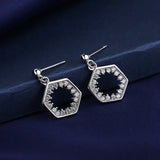 925 Silver Clear Crystal CZ Studs | Fashion Earrings | Gift for Girls